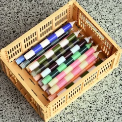 HAY Colour Crate Mini oppbevaringsbokser 2-pakning