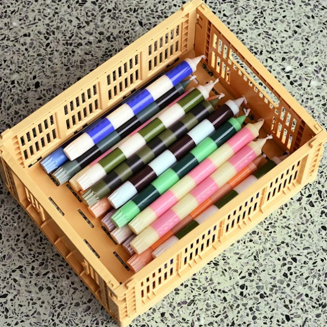 HAY Colour Crate Mini oppbevaringsbokser 2-pakning