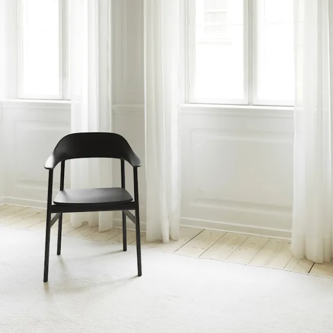 Herit Armchair Black Oak