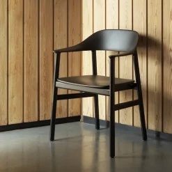 Herit Armchair Upholstery Smoked Oak
