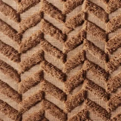 Herringbone Brown Rug