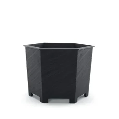 Hexagon Black Planter