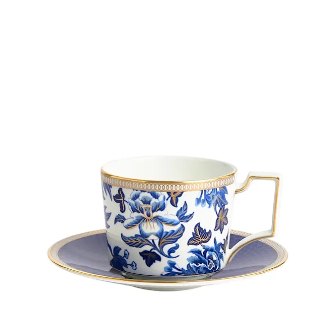 Hibiscus Teacup Saucer