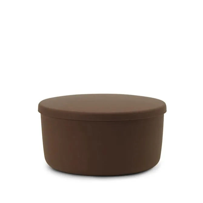 Hide Storage Pouf Large