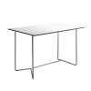 High Tech bord 110cm hvit laminat
