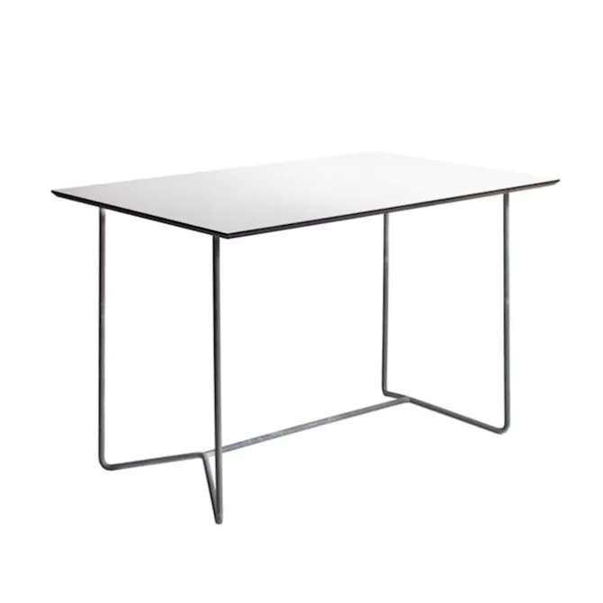 High Tech bord 110cm hvit laminat