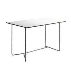 High Tech spisegruppebord 110x70cm & 4 stoler