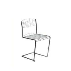 High Tech spisegruppebord 110x70cm & 4 stoler