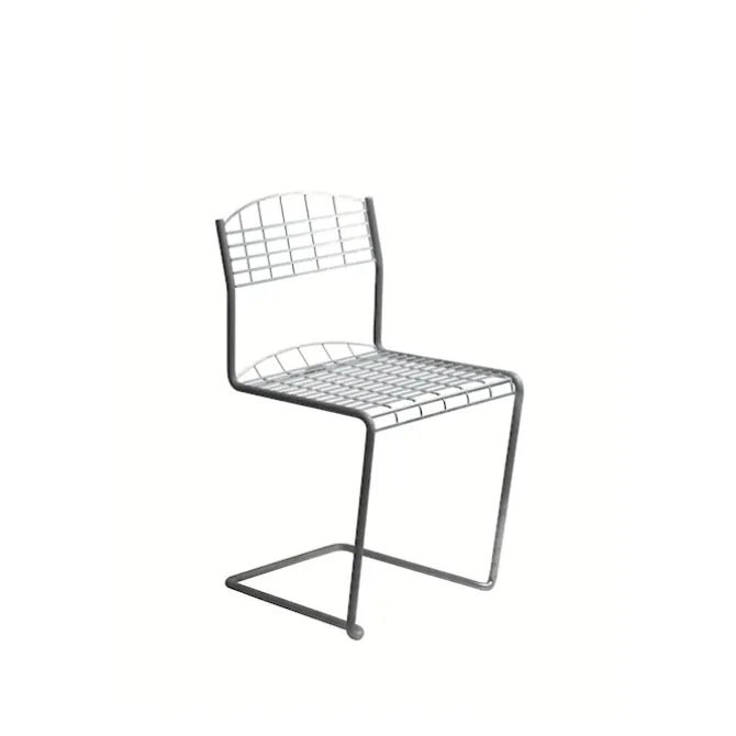 High Tech spisegruppebord 110x70cm & 4 stoler