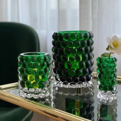 Hurricane Lamp Boule Large Green