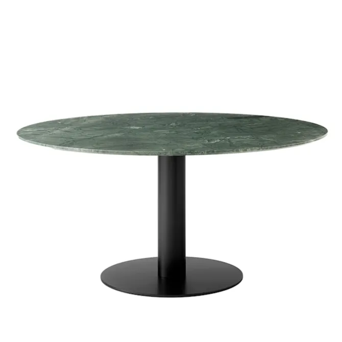In Between Dining Table SK20 Marble Verde Guatemala Top
