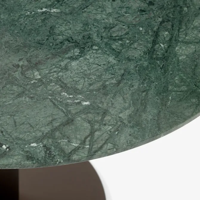In Between Dining Table SK20 Marble Verde Guatemala Top