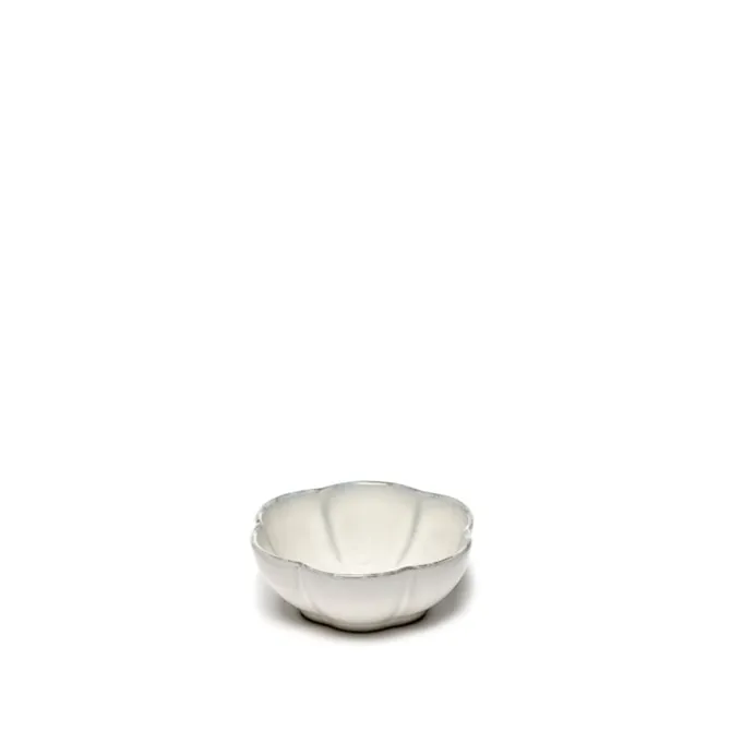Inku Ribbed Bowl M - White