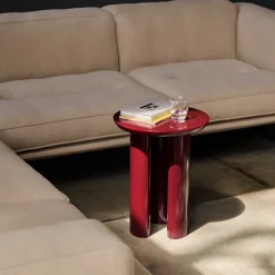 Inland AV41 hjørnesofa polert aluminium ben
