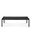 Jack Outdoor Coffee Table Black Teak