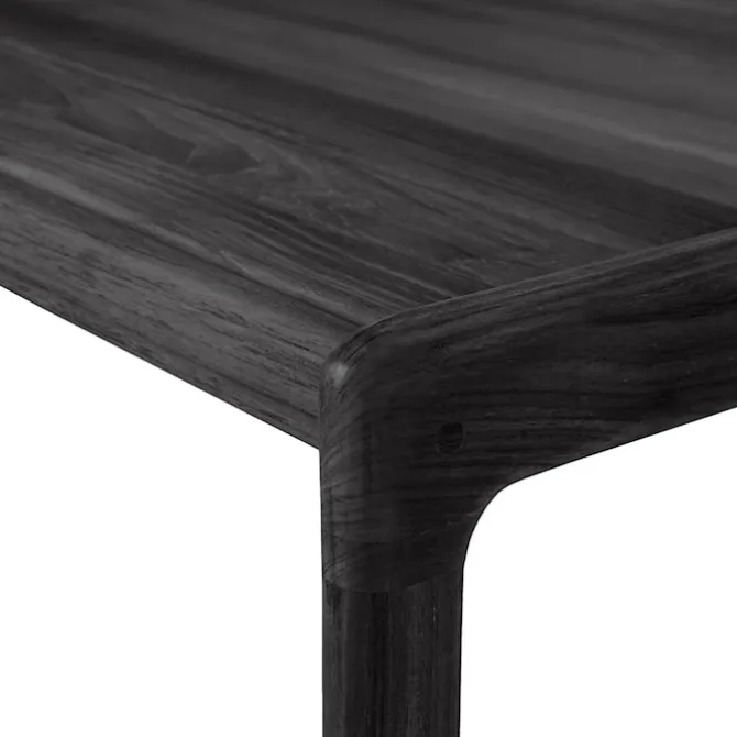 Jack Outdoor Coffee Table Black Teak