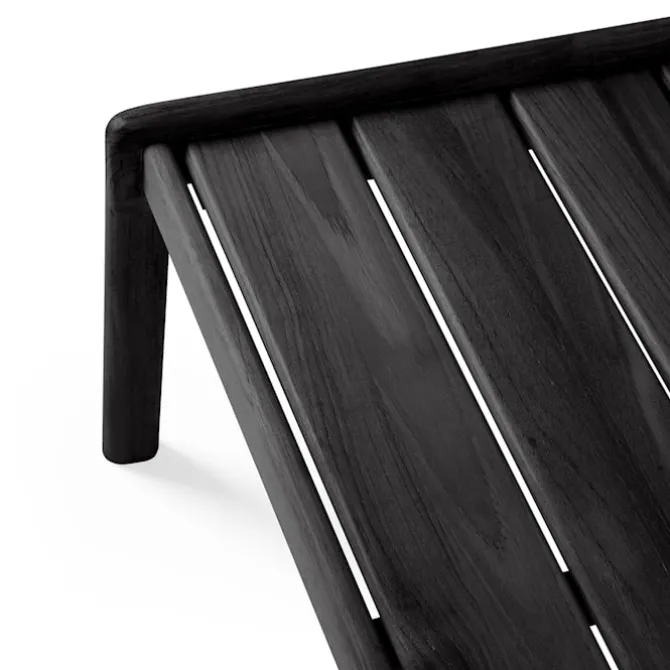 Jack Outdoor Coffee Table Black Teak