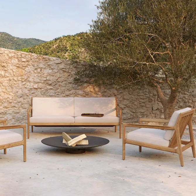 Jack Outdoor Lounge Chair Teak