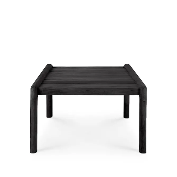 Jack Outdoor Side Table Black Teak