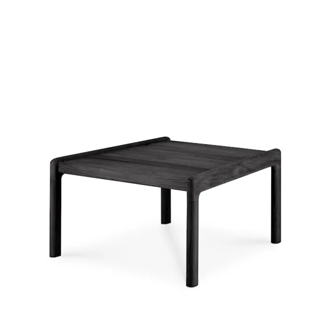 Jack Outdoor Side Table Black Teak