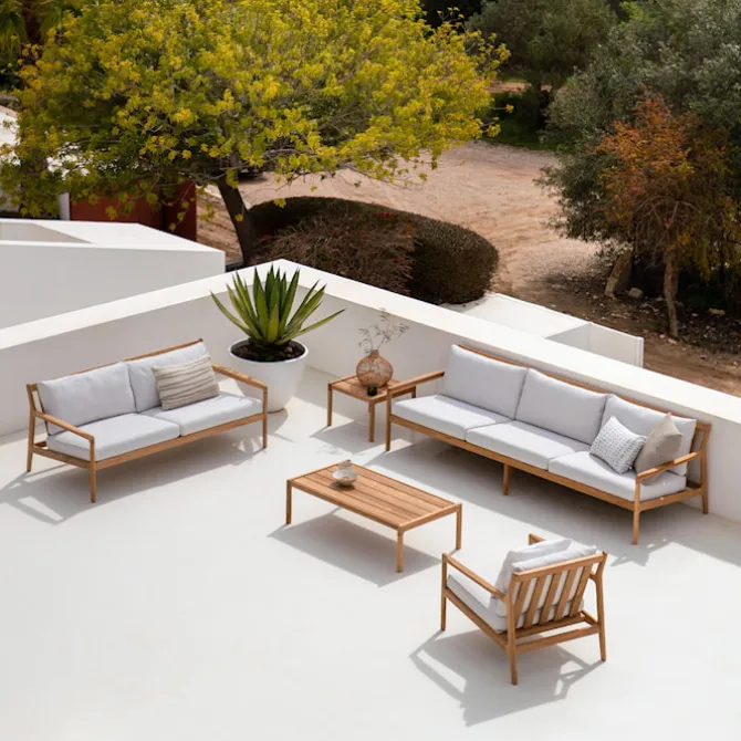 Jack Outdoor Sofa 2-seater Teak