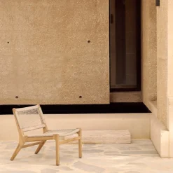 Jack Woven outdoor lounge chair