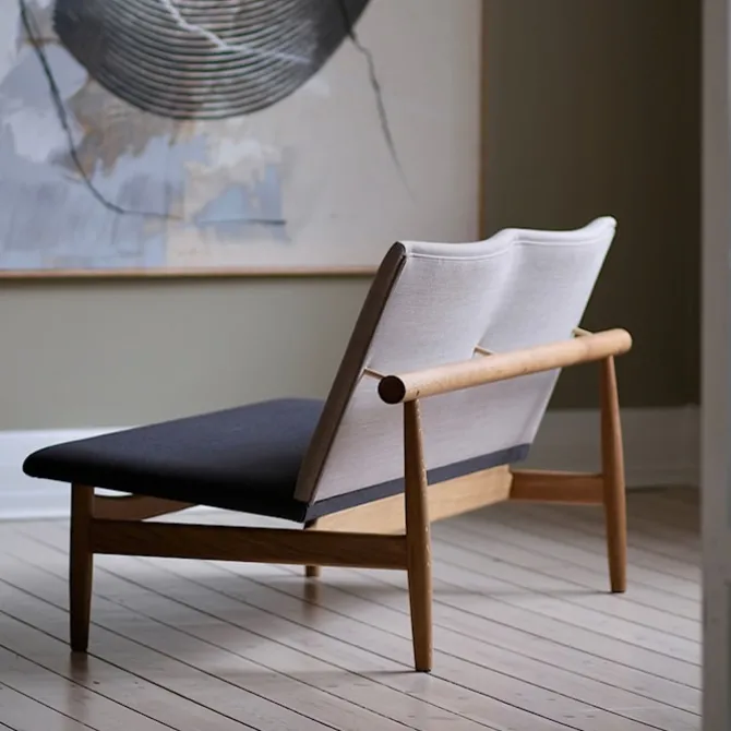 Japan sofa 2-seter Clear oiled oak