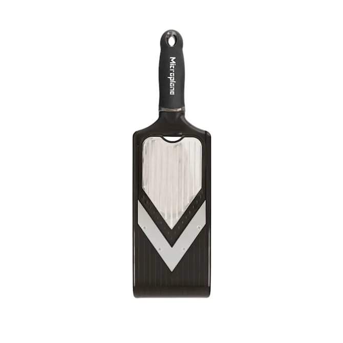Justerbar V-blad mandolin julienne
