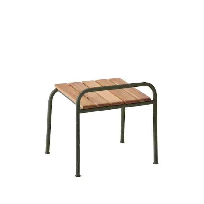 Kallio outdoor lounge chair & footrest