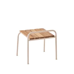 Kallio outdoor lounge chair & footrest