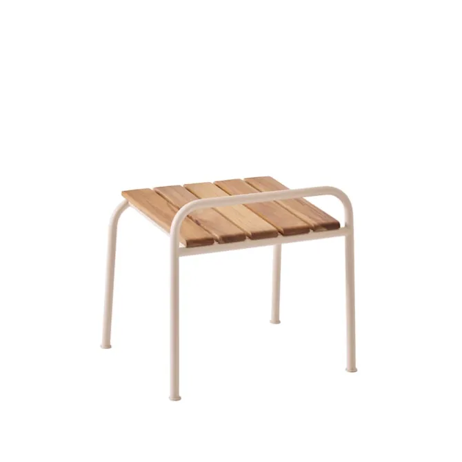 Kallio outdoor lounge chair & footrest