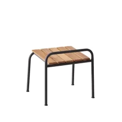 Kallio outdoor lounge chair & footrest
