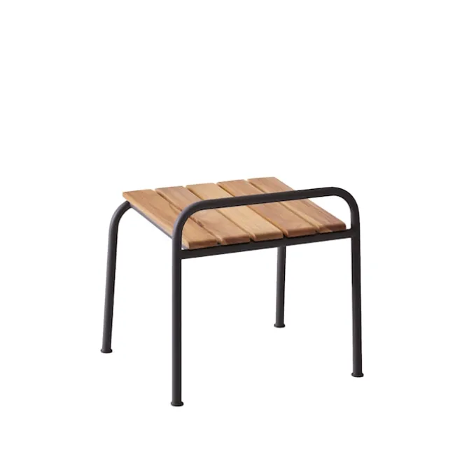 Kallio outdoor lounge chair & footrest