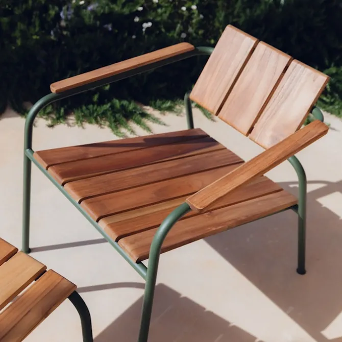 Kallio outdoor lounge chair