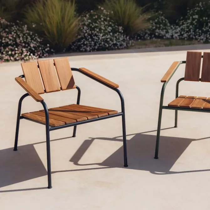 Kallio outdoor lounge chair