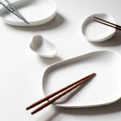 Kawai Carved Wood Chopsticks - Set of 5