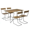 Klassisk serie spisegruppebord B25A & 4 stoler
