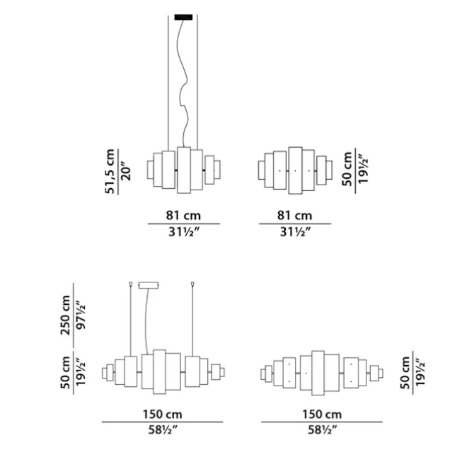 Lais Hanging Lamp