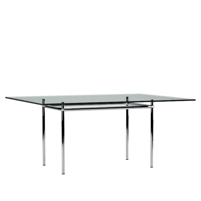 LC12 La Roche bord Chrome Steel Base 120 X 80 cm