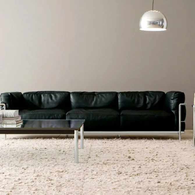 LC3 sofa 3-seter polyester