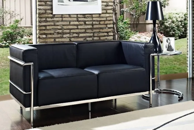 LC3 sofa 2-seter Polyester