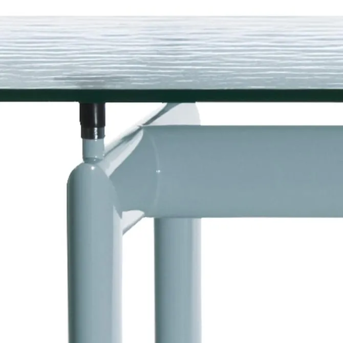 LC6 table tube d'avion Clear Glass 225 X 85 cm