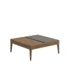 Lima Coffee Table with Glass Table Top