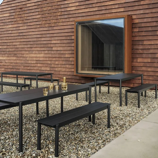Linear Steel Bench 170 cm