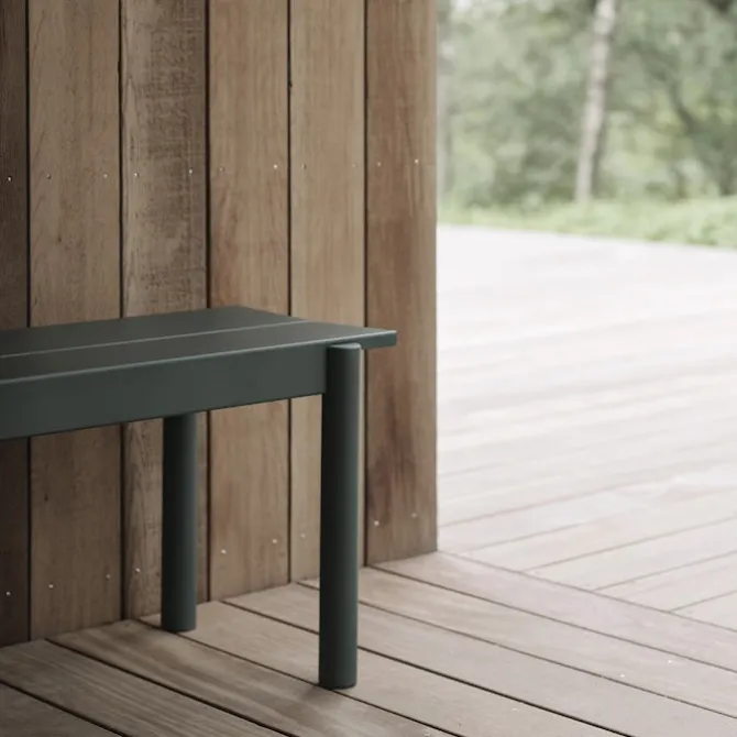 Linear Steel Bench 170 cm