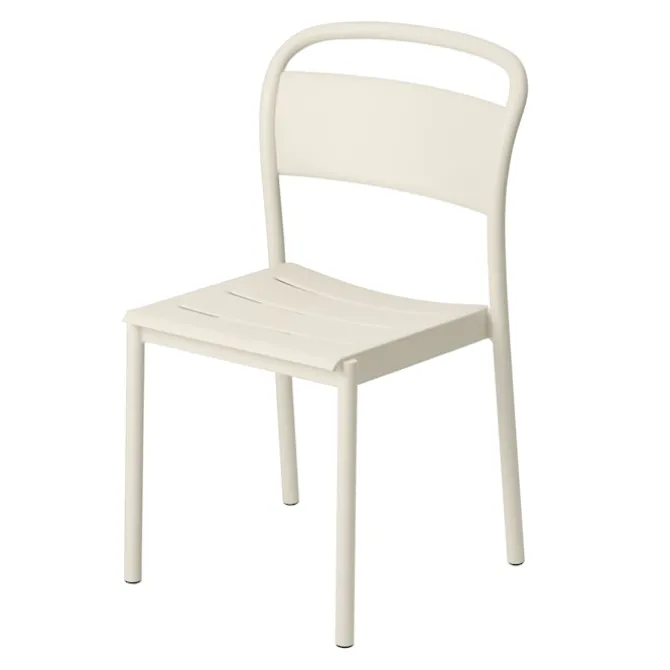 Linear Steel Side Chair