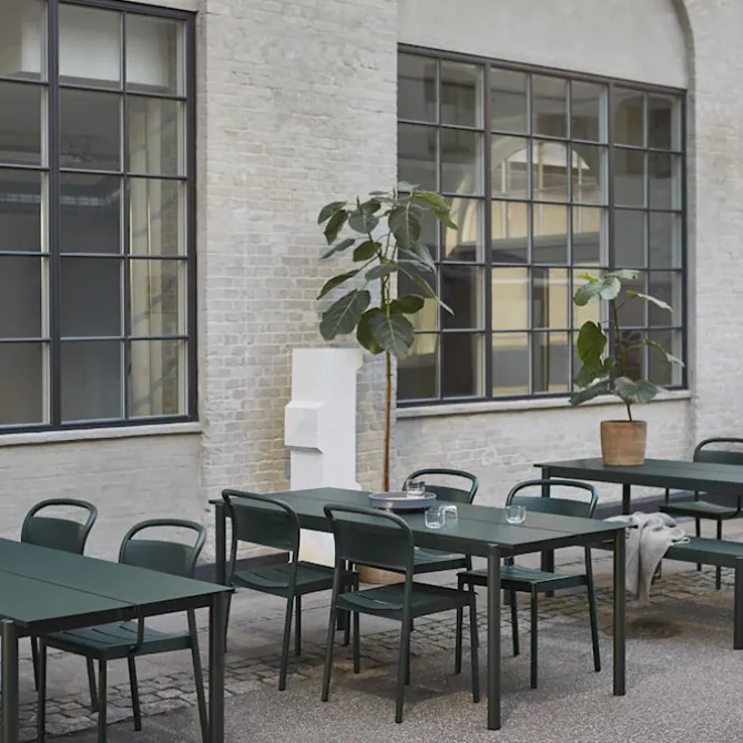 Linear Steel Table 200 cm