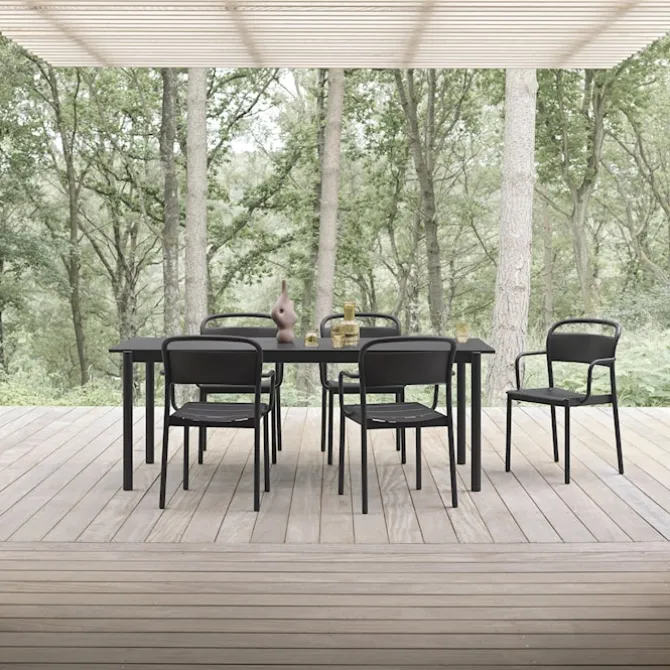 Linear Steel Table 200 cm