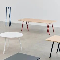 Loop Stand bord med forsterkningstopp 200 cm