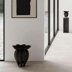 Lotus Vase - Coffee